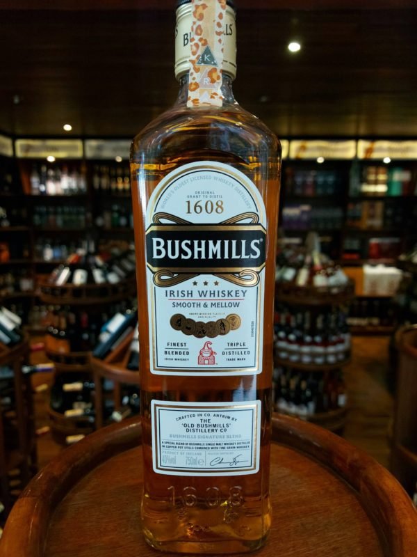 BUSHMILLS Irish Whiskey- 750ml