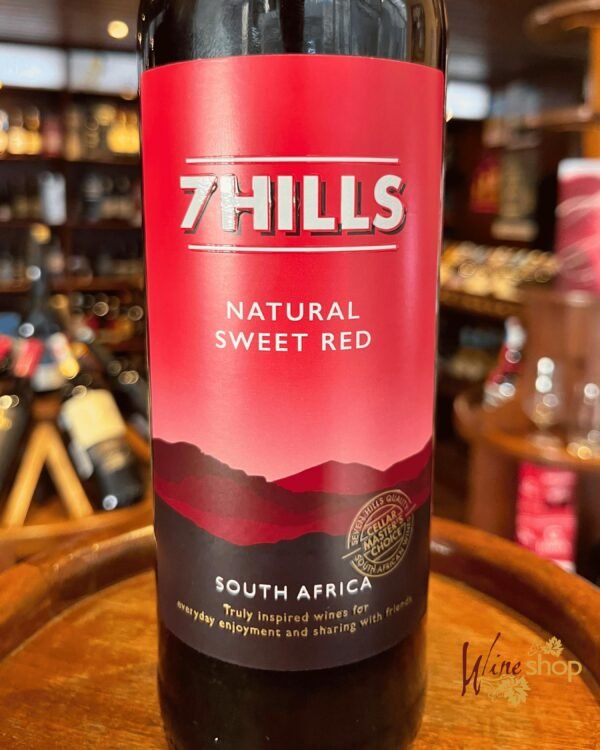 7 Hills Natural Sweet Red - 750ml - Image 2