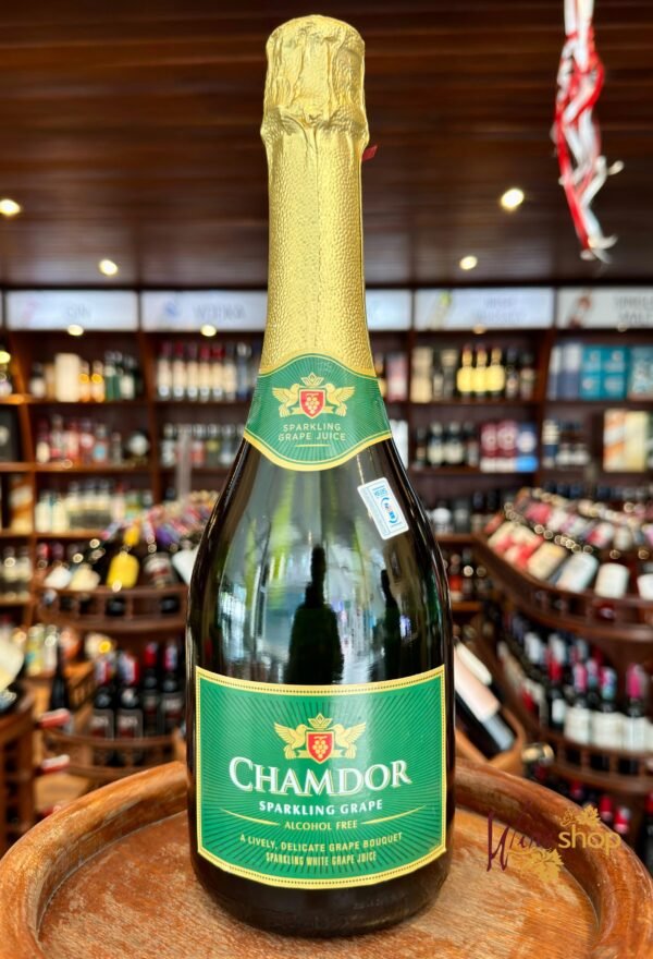 Chamdor White Sparkling Grape – 750ml (Non-Alcoholic)
